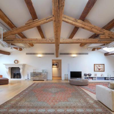 Tágas nappali - nappali ötlet, rusztikus stílusban