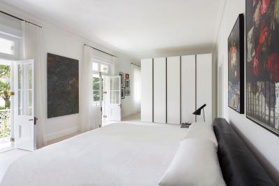 Fehér hálószoba - háló ötlet, modern stílusban