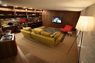 Nappali kanapéval - nappali ötlet, modern stílusban