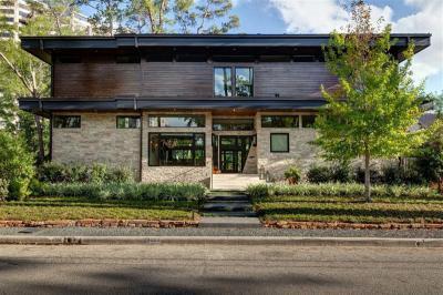 Modern lakóház - homlokzat ötlet, modern stílusban