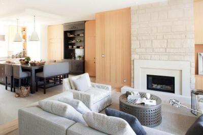 Pasztell színek - nappali ötlet, modern stílusban