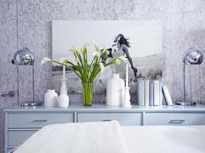 Hideg színű háló - háló ötlet, modern stílusban