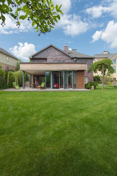 Hangulatos otthon - homlokzat ötlet, modern stílusban