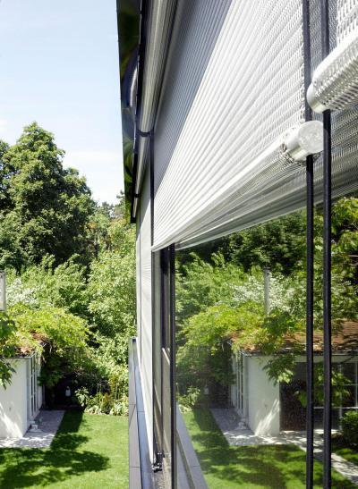 Fémroló - külső továbbiak ötlet, modern stílusban