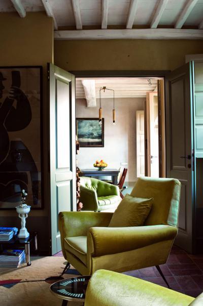 Retró és klasszikus - nappali ötlet