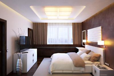 Hangulatos hálószoba - háló ötlet, modern stílusban