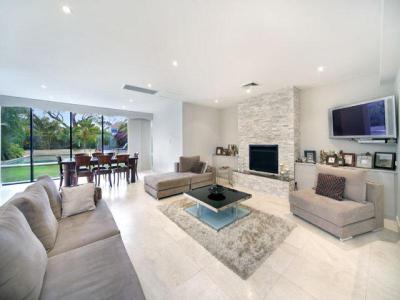 Kandalló a nappaliban10 - nappali ötlet, modern stílusban