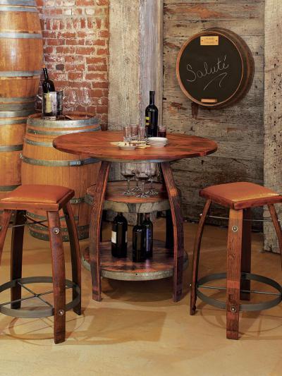 Bisztró hangulat otthon - konyha / étkező ötlet, rusztikus stílusban