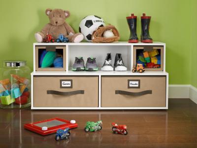 Klassz tárolóbútor gyerekeknek - gyerekszoba ötlet, modern stílusban