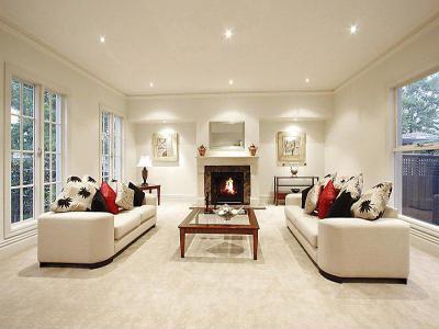 Kandalló a nappaliban17 - nappali ötlet, modern stílusban