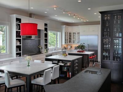 Az a pici piros - konyha / étkező ötlet, modern stílusban