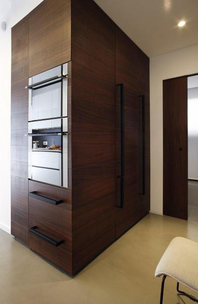 Beépített konyha - konyha / étkező ötlet, modern stílusban