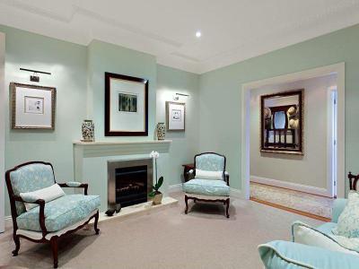 Kandalló a lakás dísze46 - nappali ötlet, klasszikus stílusban