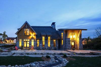 Modern lakóház - homlokzat ötlet, modern stílusban