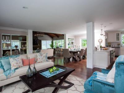 Modern-rusztikus ház II - nappali ötlet, modern stílusban