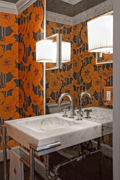 Márvány mosdó - fürdő / WC ötlet