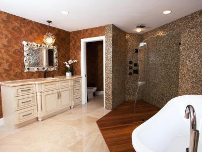 Egyedi zuhanyzó - fürdő / WC ötlet