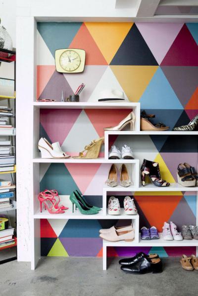 Színes cipőtartó - belső továbbiak ötlet