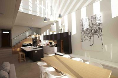 Tágas konyha - konyha / étkező ötlet, modern stílusban