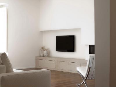 Egyszerű nappali - nappali ötlet, modern stílusban