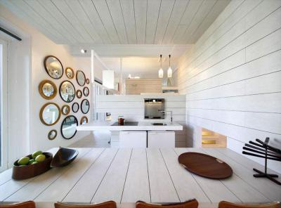 Skandináv stílus - konyha / étkező ötlet, modern stílusban