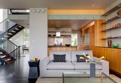 Lakókonyha - konyha / étkező ötlet, modern stílusban