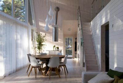 Lépccső feljáró - belső továbbiak ötlet, modern stílusban