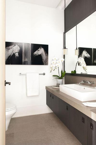 Kicsi fürdőszoba - fürdő / WC ötlet, modern stílusban