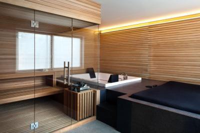 Otthoni wellness - belső továbbiak ötlet, modern stílusban