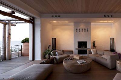 Nappali terasszal - nappali ötlet, modern stílusban