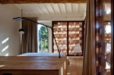 Árnyas hálószoba - háló ötlet, modern stílusban