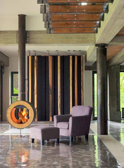 Látványos nappali - nappali ötlet, modern stílusban