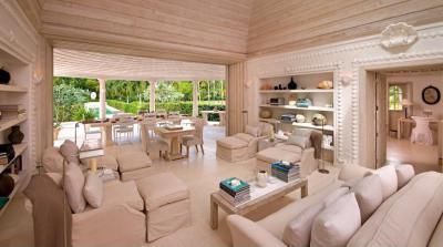 Shaby chic - nappali ötlet, rusztikus stílusban