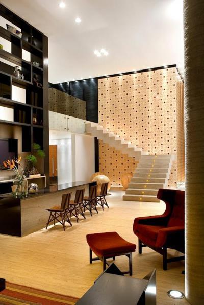 Látványos belső tér - belső továbbiak ötlet, modern stílusban