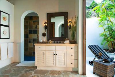 Egzotikus fürdőszoba - fürdő / WC ötlet, egzotikus stílusban