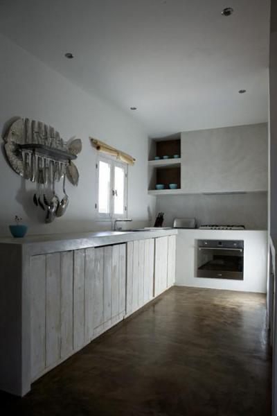 Mediterrán ház konyhája - konyha / étkező ötlet