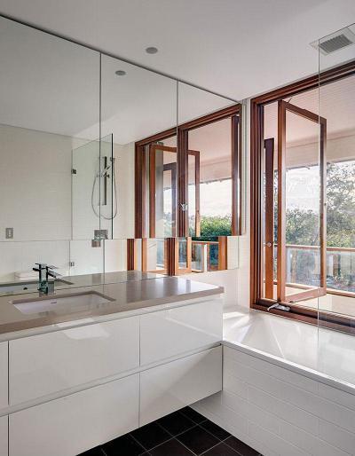 Modern fürdőszoba - fürdő / WC ötlet, modern stílusban