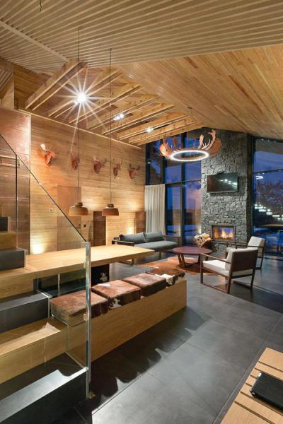 Extravagáns nappali - nappali ötlet, modern stílusban