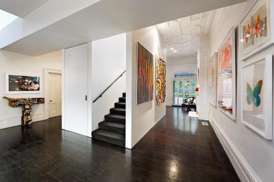 Festmények a falon - belső továbbiak ötlet, modern stílusban