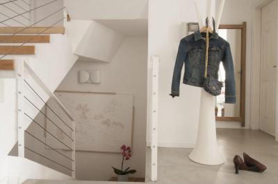 Fehér előszoba - előszoba ötlet, modern stílusban