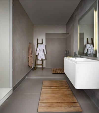 Minimál fürdő - fürdő / WC ötlet, minimál stílusban