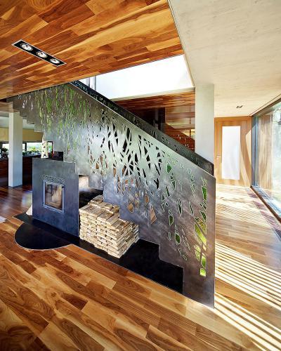 Lépcsőfeljáró - belső továbbiak ötlet, modern stílusban