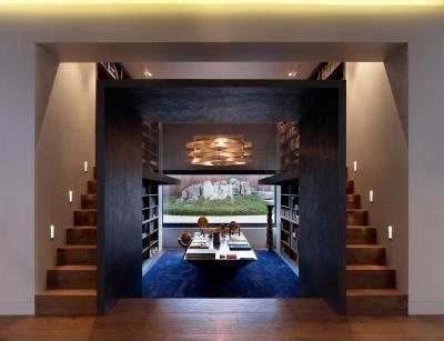 Lépcsőfeljáró - belső továbbiak ötlet, modern stílusban