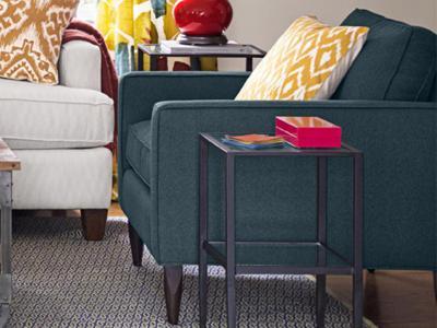 Sokszínű nappali részlet - nappali ötlet