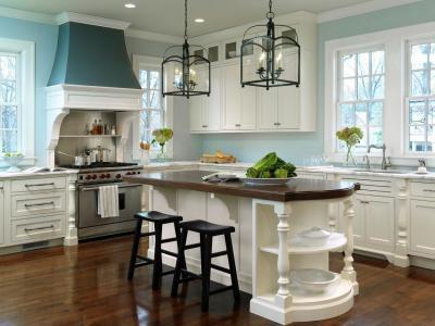 Klasszikus konyha, rusztikus elemekkel - konyha / étkező ötlet