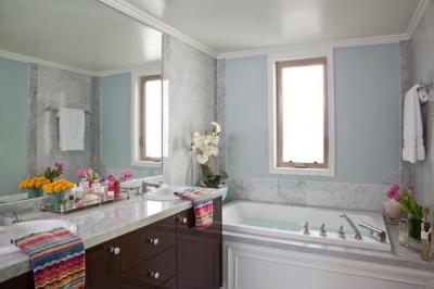 Márvány a fürdőben - fürdő / WC ötlet, klasszikus stílusban