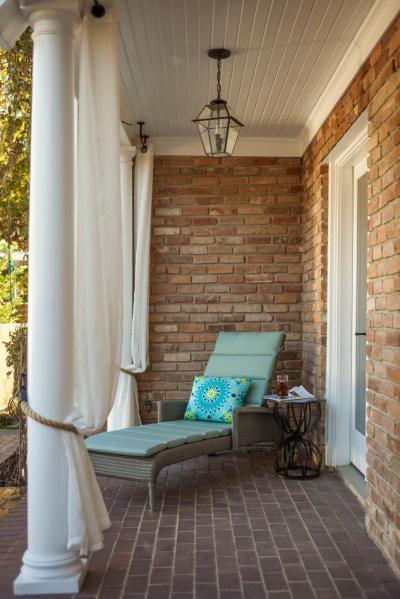 Nyugodt zug a teraszon - erkély / terasz ötlet, klasszikus stílusban