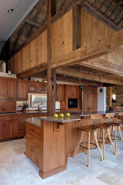 Rusztikus konyha - konyha / étkező ötlet, rusztikus stílusban