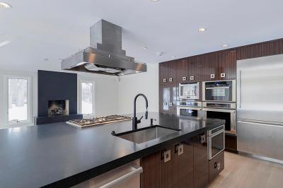 Minimál konyha - konyha / étkező ötlet, minimál stílusban