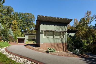 Modern lakóház - homlokzat ötlet, modern stílusban